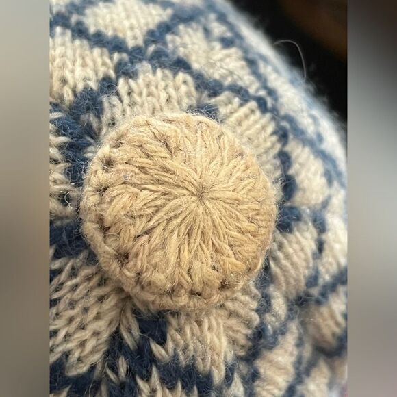 Pistil Beanie Brimmed Hat Knit Beanie Lamb Wool Blend Women OS - Picture 4 of 10